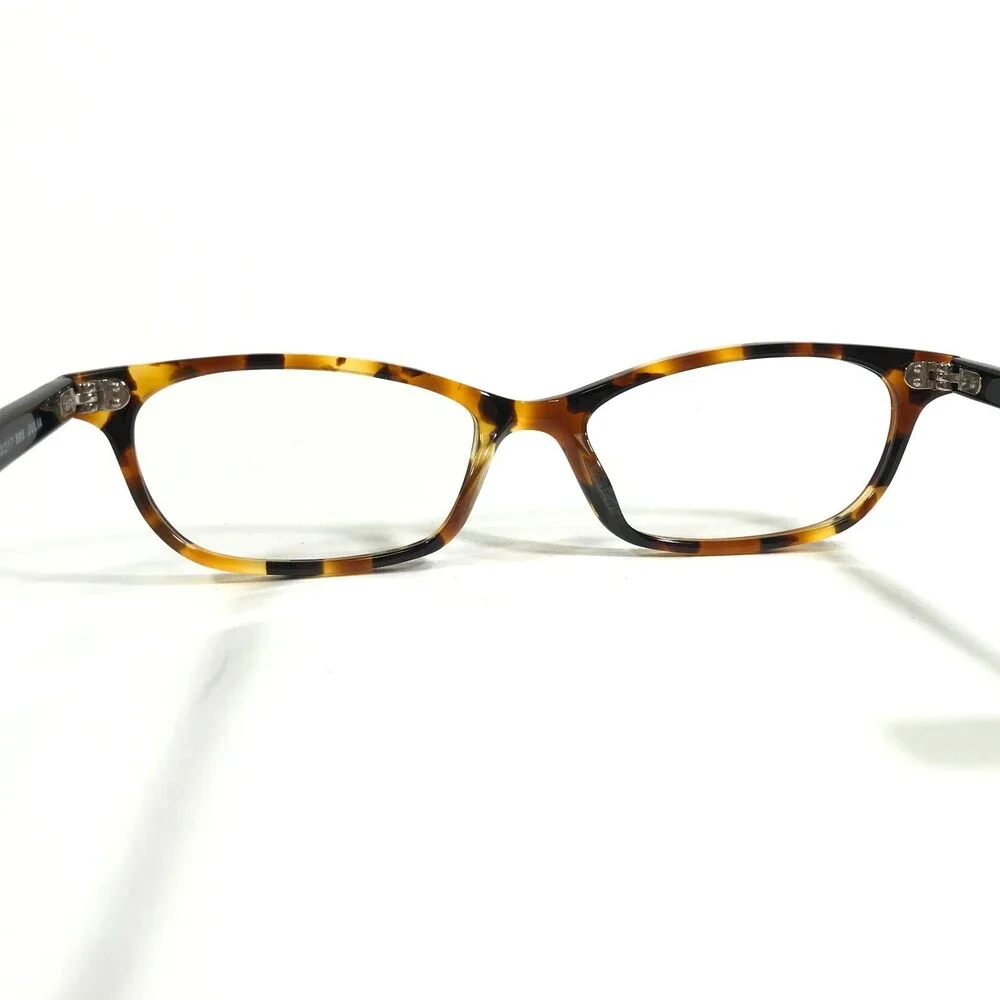 Morgenthal Frederics Eyeglasses Frames 896 JULIA Black Brown Tortoise 53-17-140